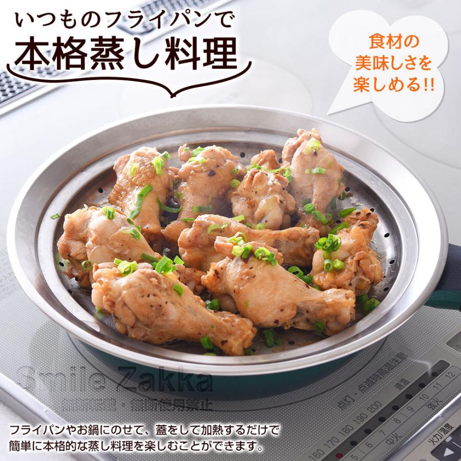 アーネスト（Arnest） のせるだけで簡単蒸し器 20〜22cm 日本製