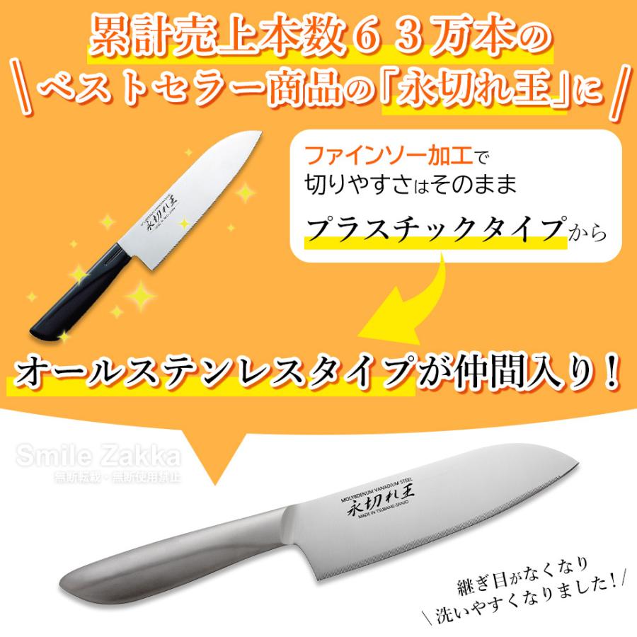 アーネスト（Arnest） 三徳包丁 永切れ王 オールステンレス 燕三条