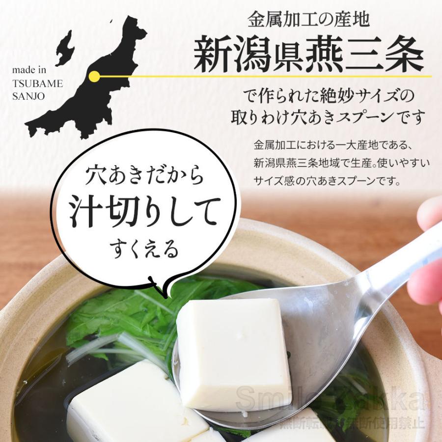 アーネスト（Arnest） 穴あきスプーン 絶妙サイズの取りわけ穴あき