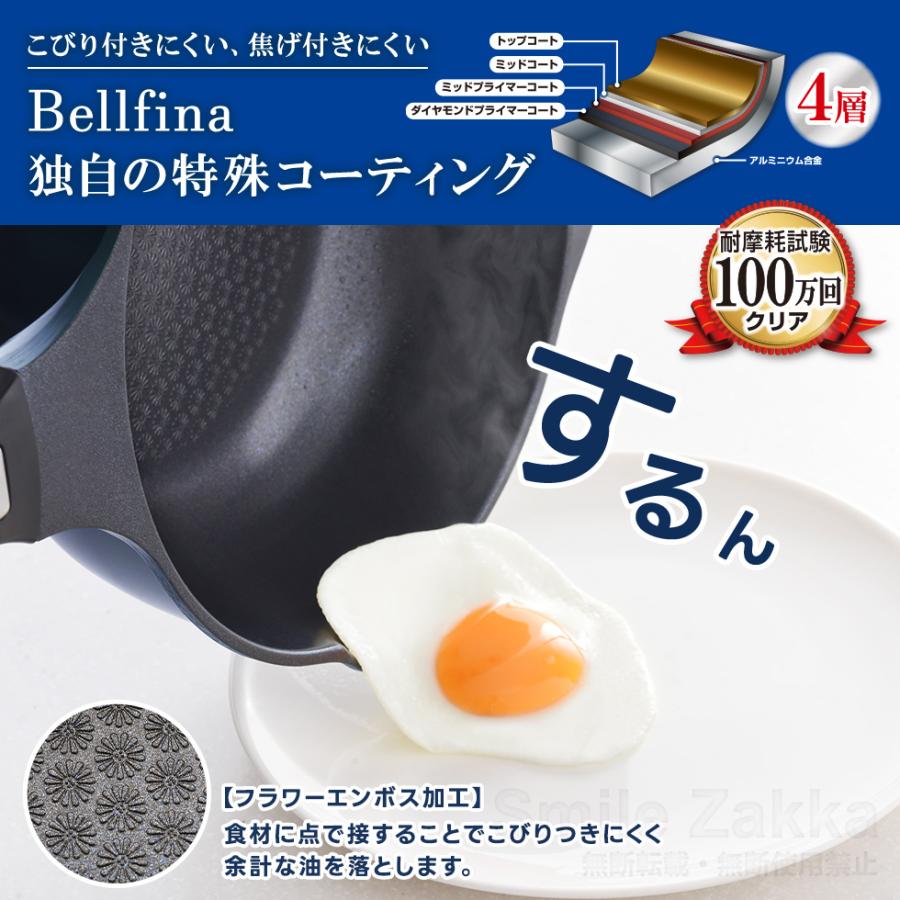 フライパン 20cm 深型 ガス火 マルチパン ベルフィーナライトプレミアム 一人暮らし 新生活 鍋 A-78084 | アーネスト | 09