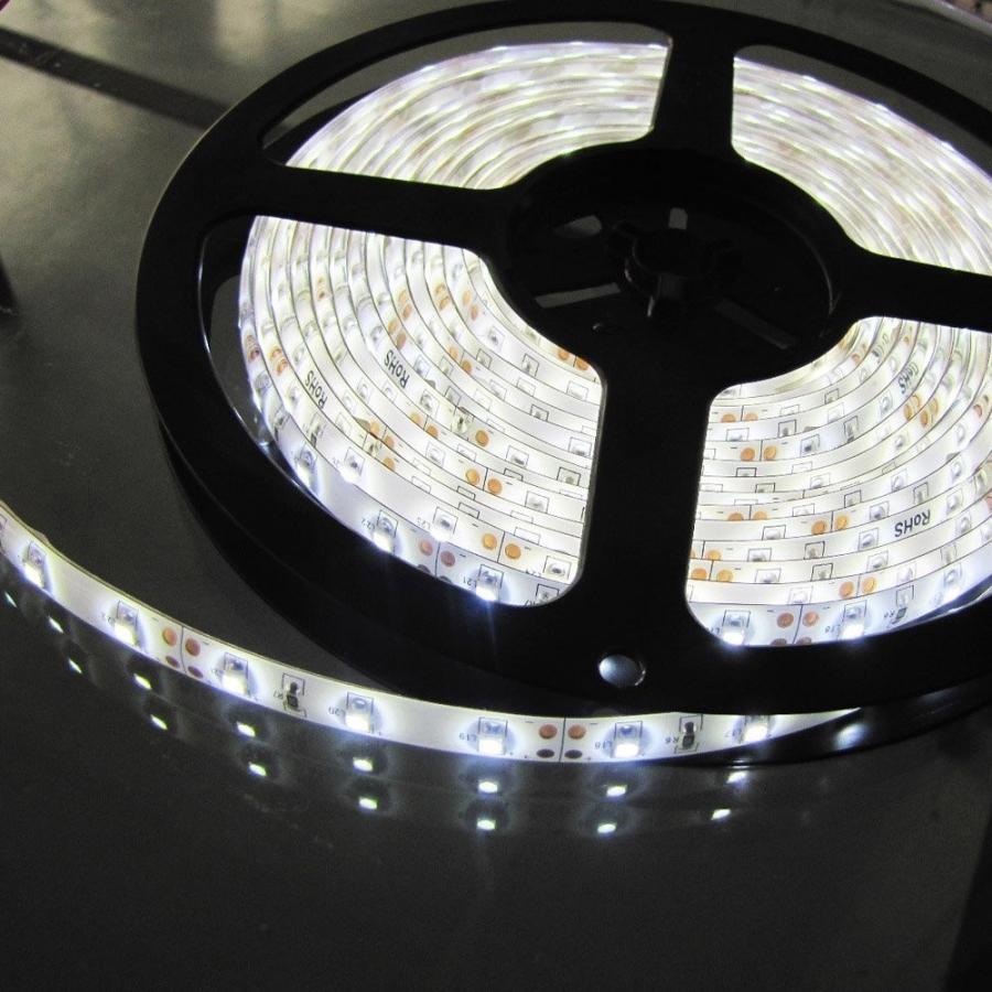 LEDテープライト5M300灯昼白色電球色2835SMDテープライト5M+電源 AC