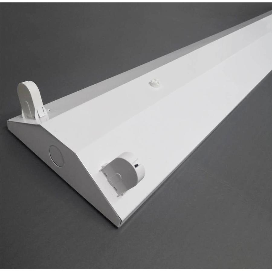 ledベースライト LED蛍光灯器具 40W形 逆富士型 2灯式 8400LM蛍光灯付