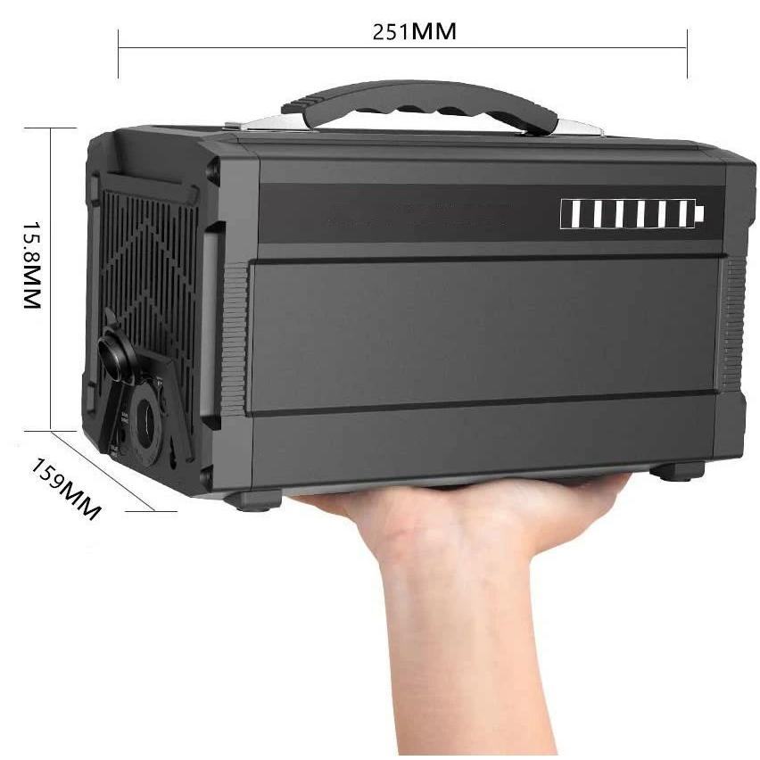 ポータブル電源 大容量 500W 132000mAh/490Wh PSE認証済み 家庭用