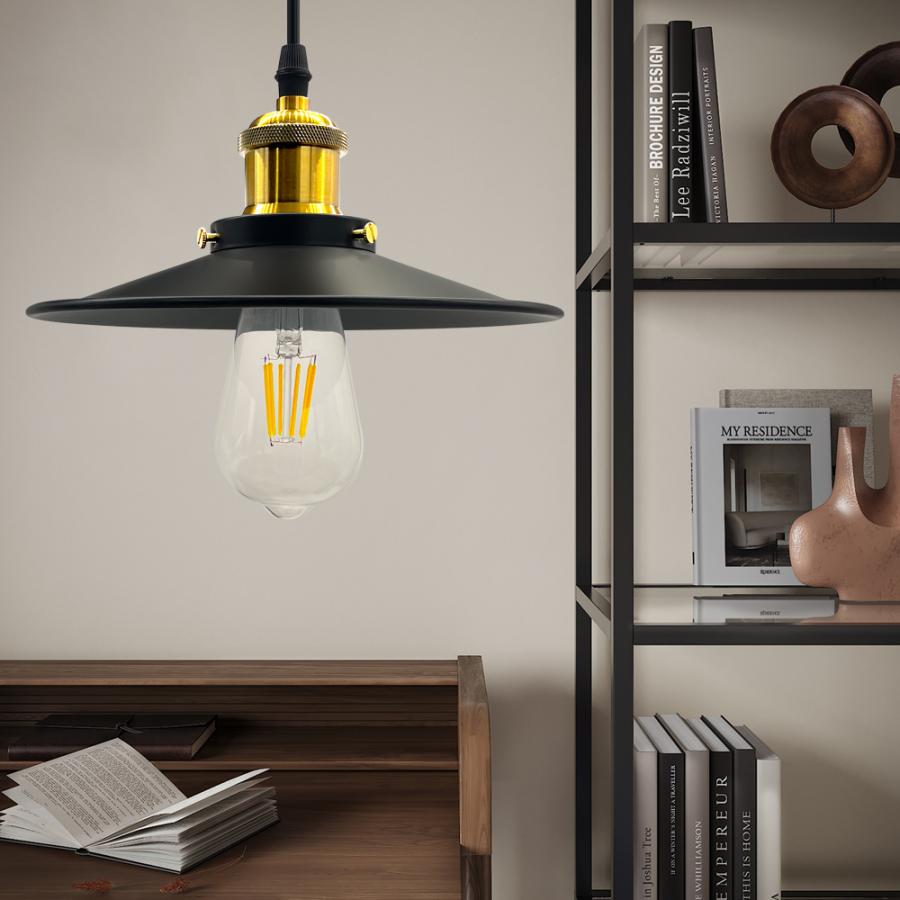 吊り下げ照明 ペンダントライト おしゃれ E26 真鍮製 ソケット カフェ