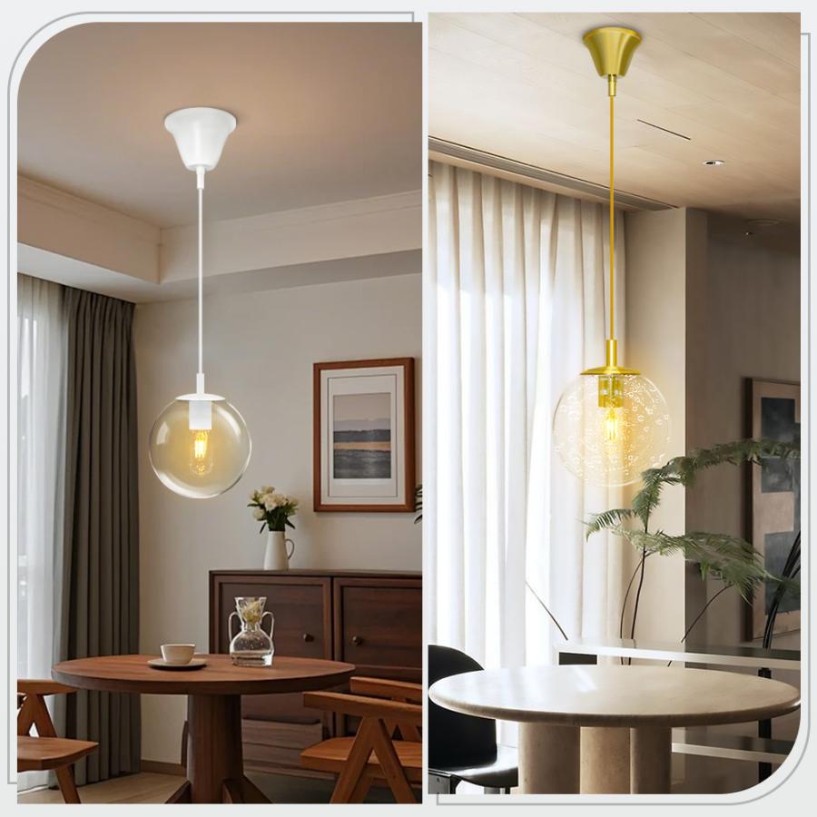 吊り下げ照明 ペンダントライト ガラス 吊り下げライト おしゃれ 北欧