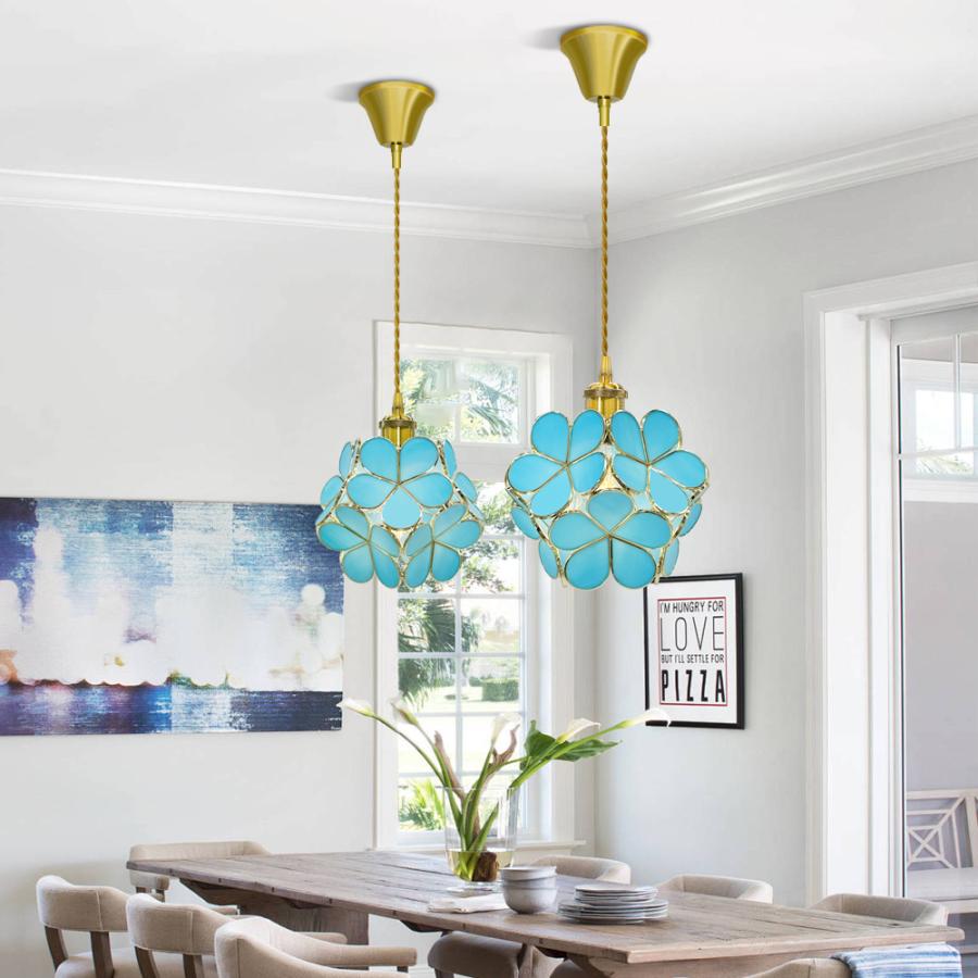 北欧 ペンダントライト 花型 リビングライト 天井照明　おしゃれ　電気 ペンダントライト ダイニング照明 リビング 天井ランプ 店舗