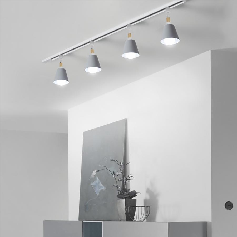 スポットライト レール用 北欧 配線ダクトレール用器具 ダクトレール