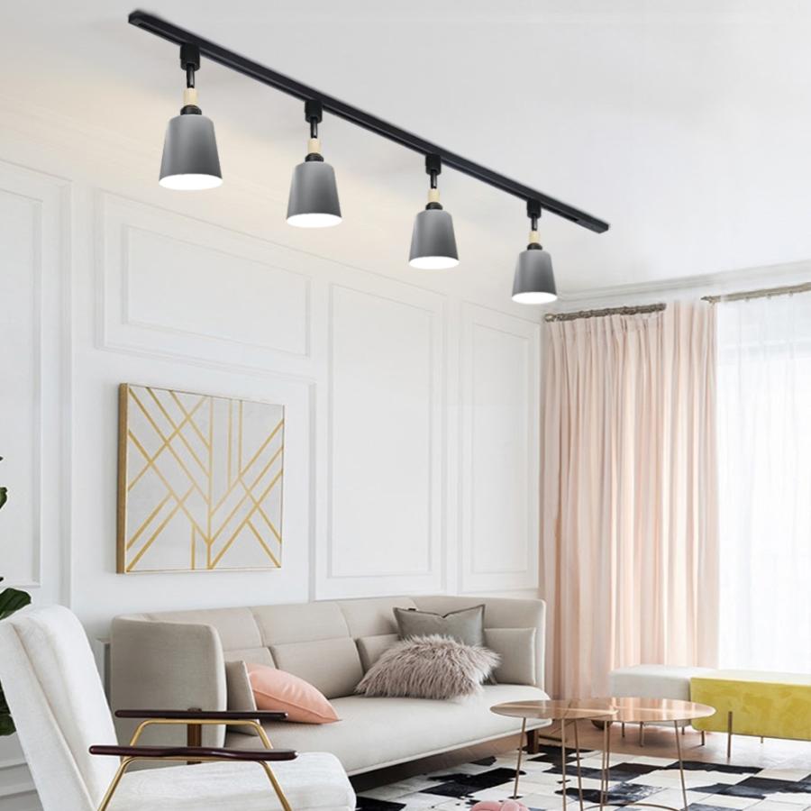 スポットライト レール用 北欧 配線ダクトレール用器具 ダクトレール