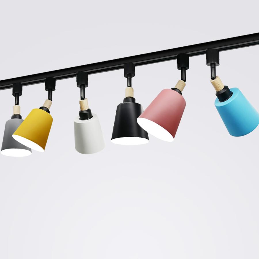 スポットライト レール用 北欧 配線ダクトレール用器具 ダクトレール