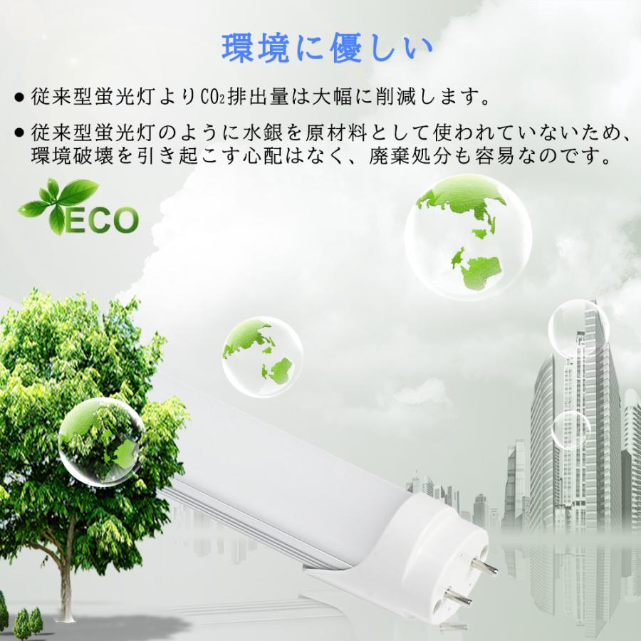 送料無料 LED蛍光灯 高輝度タイプ 20W形 両側給電 LED直管蛍光灯 580mm 明るい 高輝度 長寿命 広配光 省エネ 防虫 防塵 環境に優しい 目に優しい｜sumairuled｜10