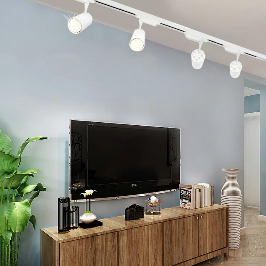 スポットライト LEDスポットライト レールライト 北欧 ダクトレール用 おしゃれ 一体型 アクセント照明 リビング 食卓 店舗 150W相当 | ブランド登録なし | 05