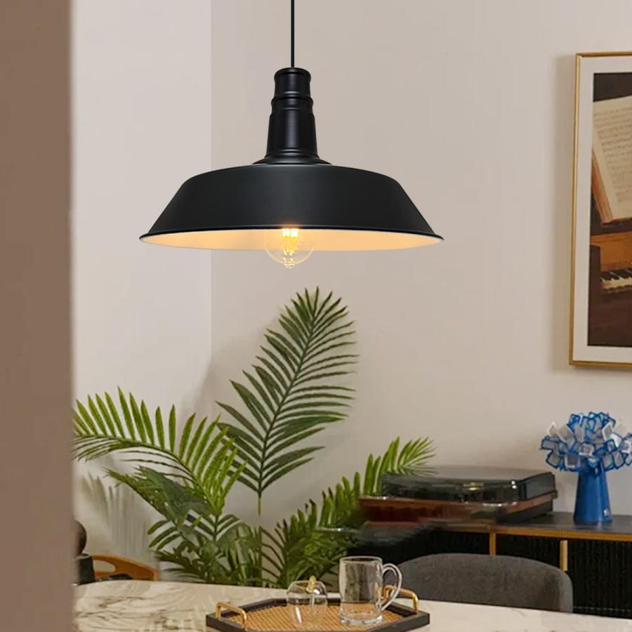 ペンダントライト 鍋蓋形 吊り下げ 北欧風 シンプル おしゃれ LED対応