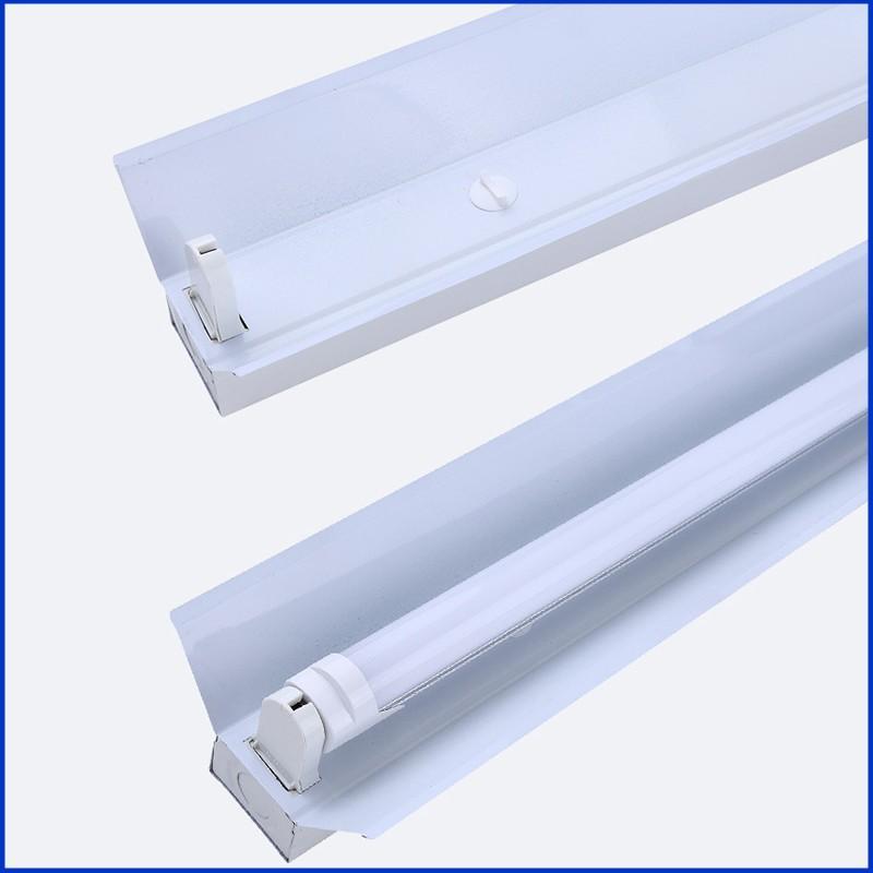 2台セツトLED蛍光灯器具1灯式 LED蛍光灯付き 40W形1灯式 笠付トラフ型