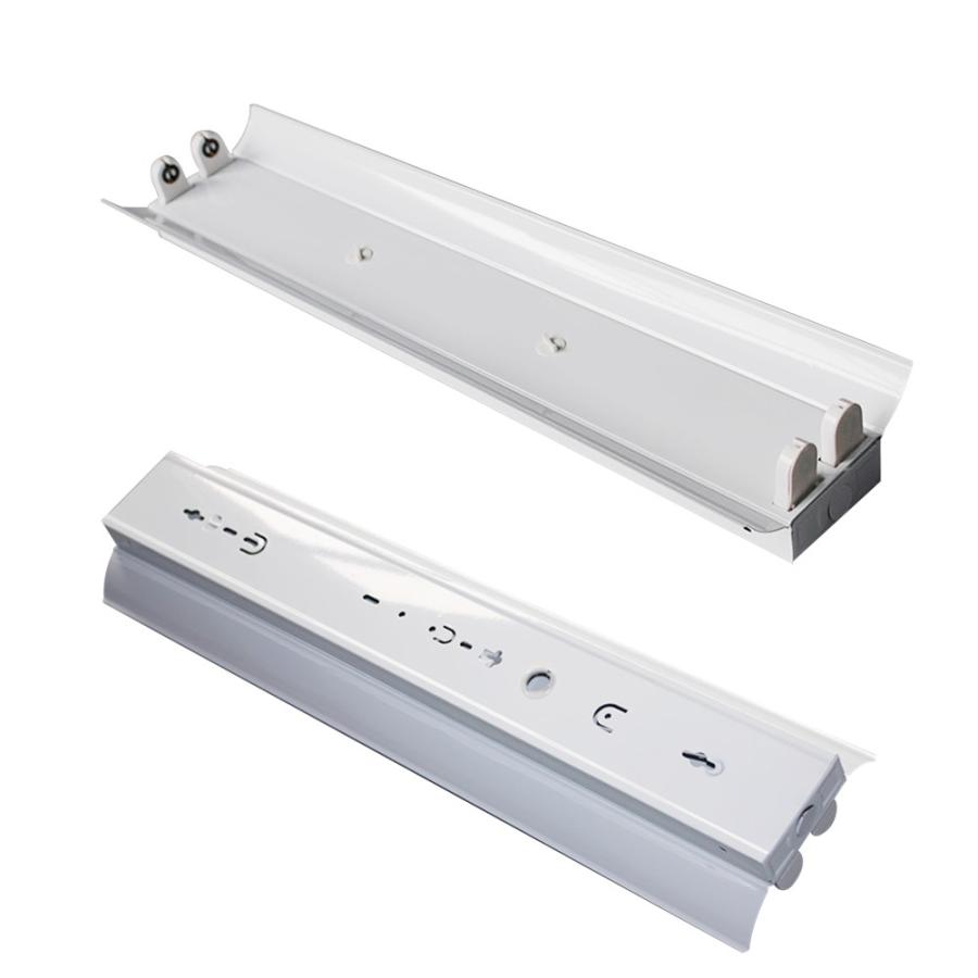 LED蛍光灯器具2灯式 20w形 笠付トラフ型 LED蛍光灯付き LED蛍光灯