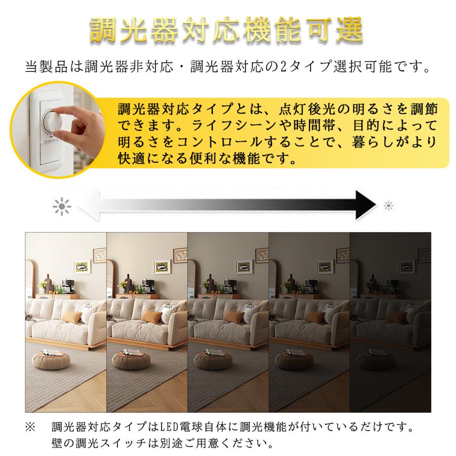 LEDクリア電球 E17 360度全方向発光 60W形相当 全光束760lm ミニ