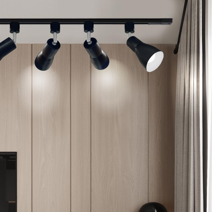 スポットライト レールライト ダクトレール用 ッパ形 E26 ライティング