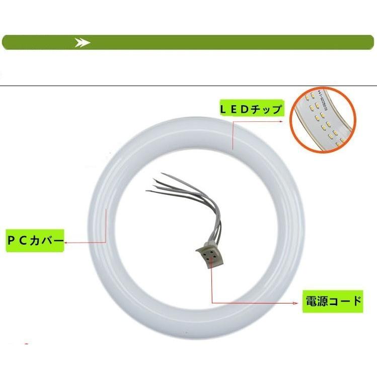 LED蛍光灯 丸型 32W形+40W形セット 口金可動式丸型蛍光灯昼光色電球色