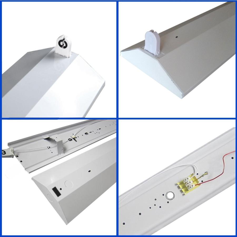 LED蛍光灯器具 LEDべースライト 逆富士 20W 1灯式 器具のみ 天井照明5