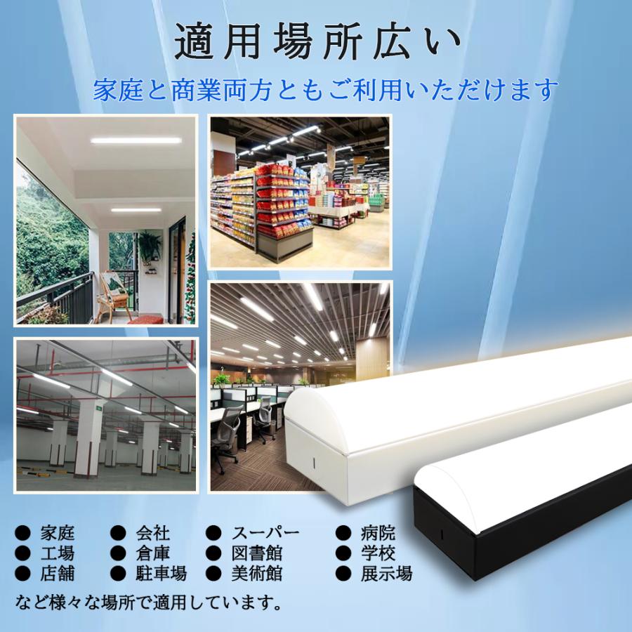 LEDベースライト 20W形 40W形 トラフ型高輝度 3120lm 5380lm 器具一