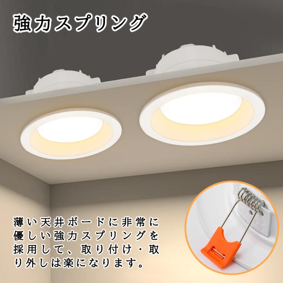 LEDダウンライト 天井埋込式 一体型 75φ 100φ 125φ 150φ おしゃれ 拡散