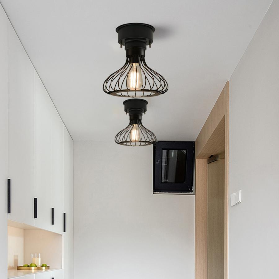 シーリングライト おしゃれ 北欧 かぼちゃ形 E26 引掛けシーリング用