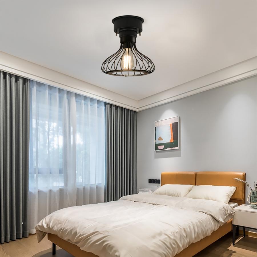 シーリングライト おしゃれ 北欧 かぼちゃ形 E26 引掛けシーリング用