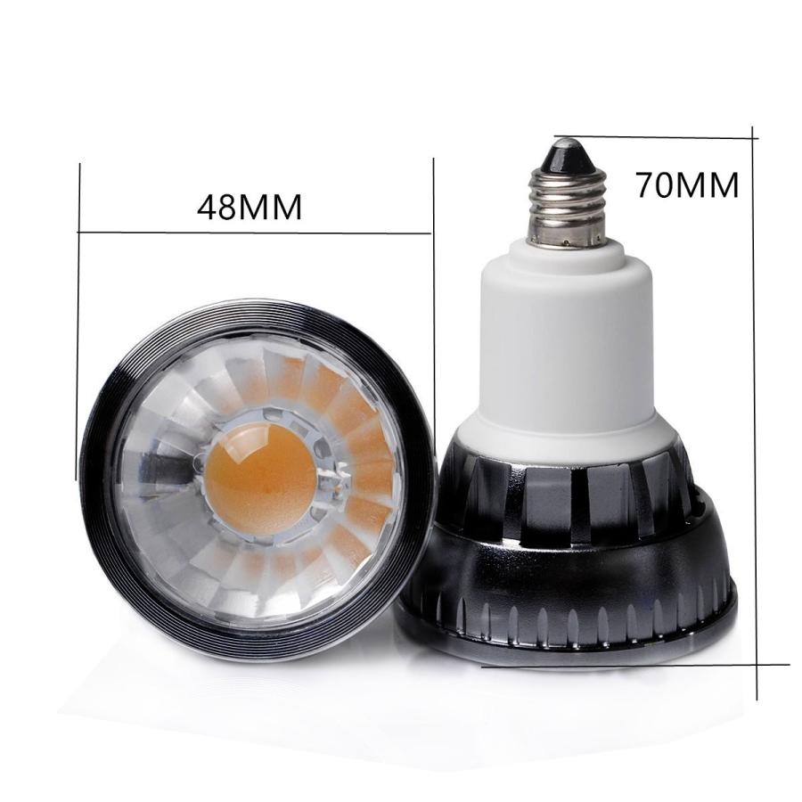 調光器対応D  LED スポットライト 50W相当　E11 口金 e11 LED ハロゲン電球 5W 電球色 昼光色｜sumairuled｜02