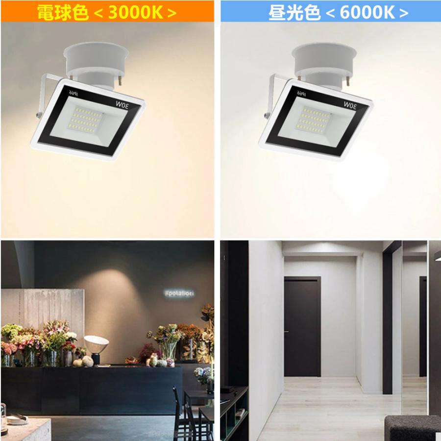 LED投光器 シーリングライト おしゃれ スポットライト 200W相当 一体型
