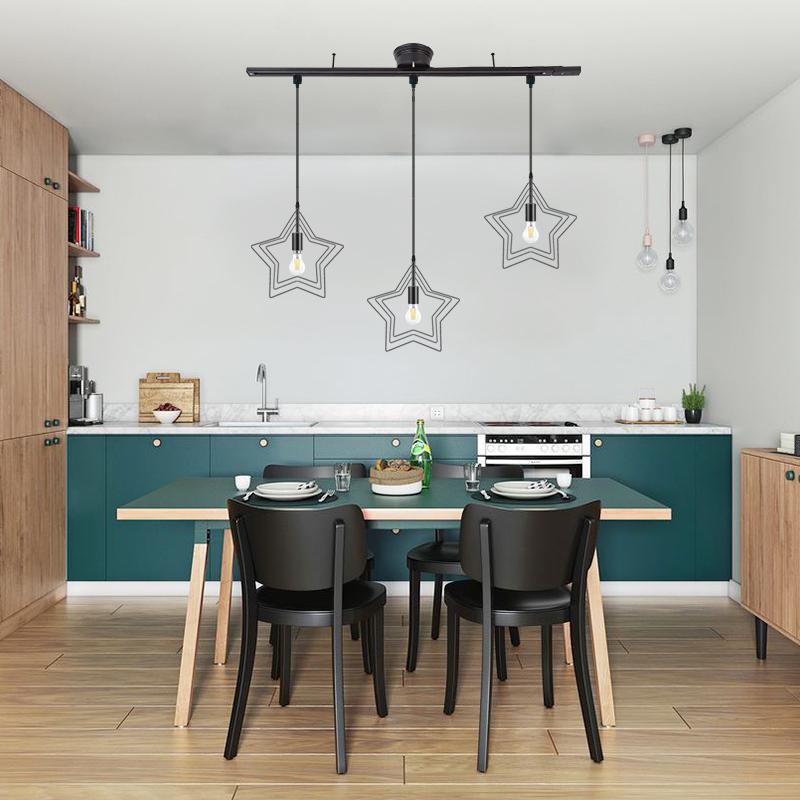 ペンダントライト シーリングライト おしゃれ北欧3灯 配線ダクトレール