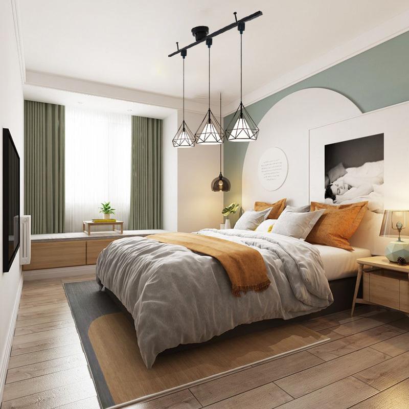 シーリングライト おしゃれ北欧3灯 配線ダクトレール用 ペンダントライト ダイニング照明 食卓用 LED対応照明器具 レールライト用 レール照明 | ブランド登録なし | 04