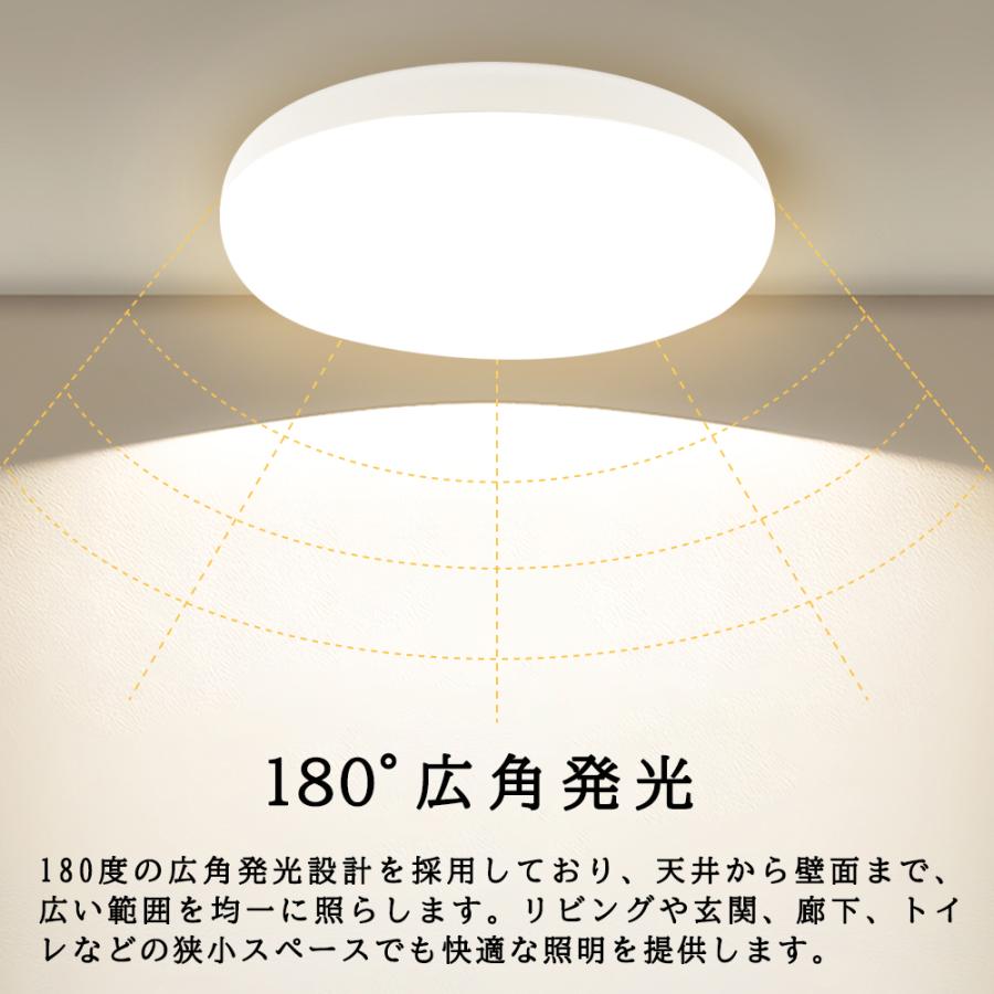 小型LEDシーリングライト おしゃれ 明るい 130W相当 4.5畳 丸型 省エネ