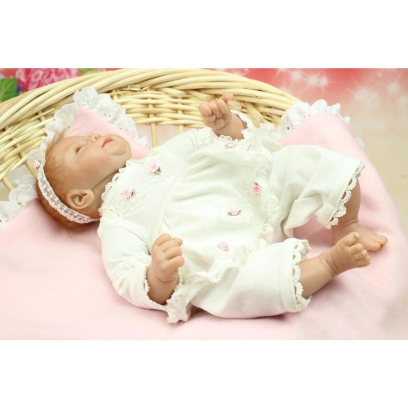 オンライン限定商品 赤ちゃん人形 抱き人形 ベビードール ファッション人形 リアルタッチ ソフト 抱き人形 カラー 茶色の目 Www Gatorheatandair Com