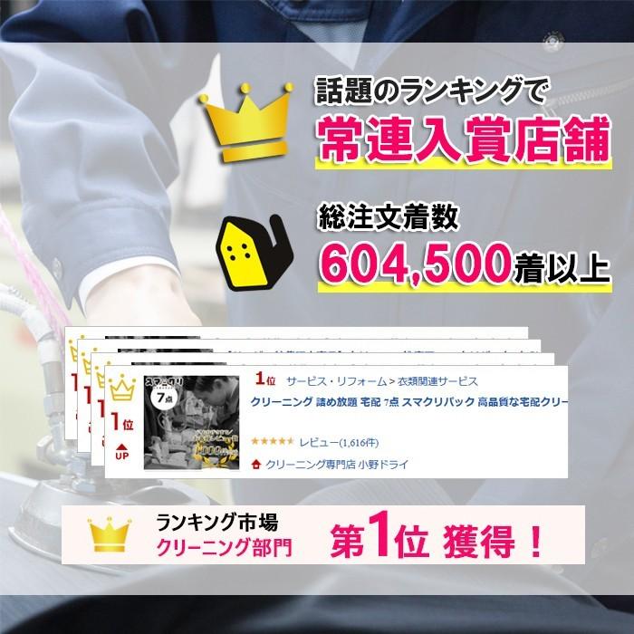 クリーニング 宅配 詰め放題 5万1000人以上がキレイを実感 スマクリパック10点 高品質 |  | 02