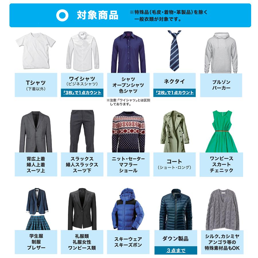 クリーニング 宅配 詰め放題 5万1000人以上がキレイを実感 スマクリパック10点 高品質 |  | 07