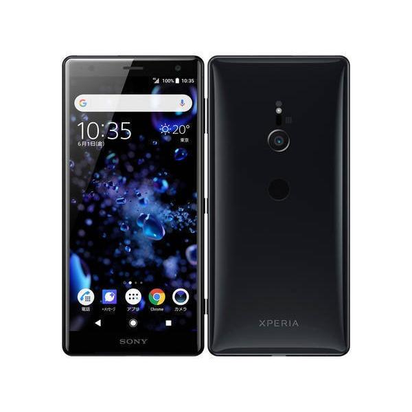 未使用品【安心保証・送料無料・SIMロック解除済】Xperia XZ2 SOV37 リキッドブラック｜au SONY 白ロム スマートフォン 本体のみ | Xperia