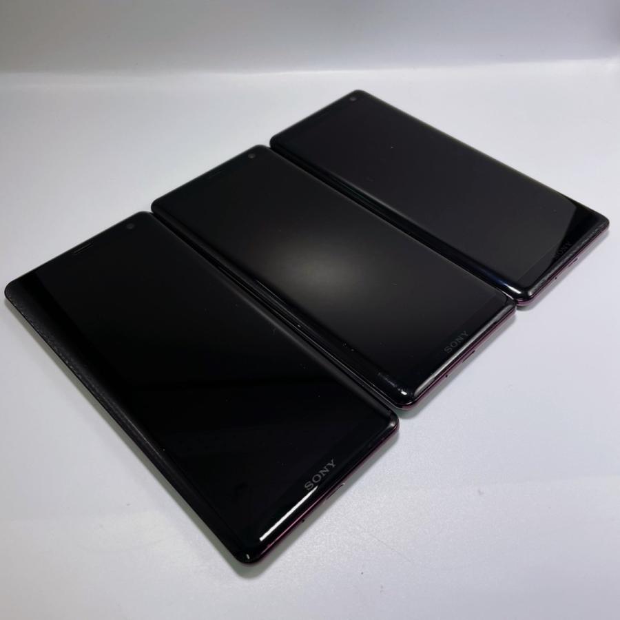 【美品・SIMロック解除済】Xperia XZ3 SOV39 ボルドーレッド｜au SONY 白ロム スマートフォン 本体 | Xperia | 04