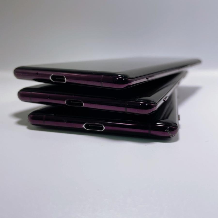 【美品・SIMロック解除済】Xperia XZ3 SOV39 ボルドーレッド｜au SONY 白ロム スマートフォン 本体 | Xperia | 05