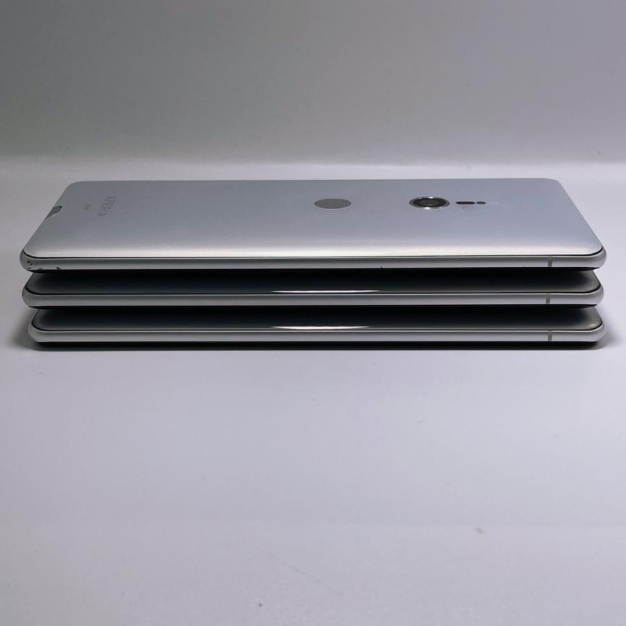 【美品・SIMロック解除済】Xperia XZ3 SOV39 ホワイトシルバー｜au SONY 白ロム スマートフォン 本体 | Xperia | 03