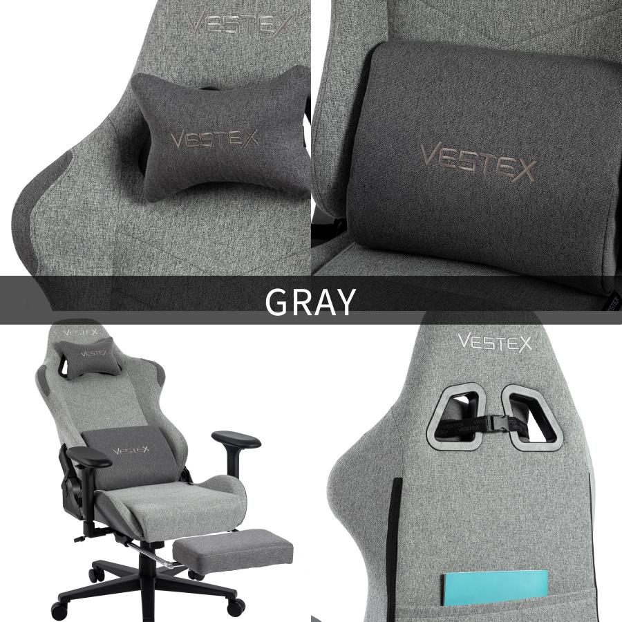 ルームワークス ROOMWORKS ゲーミングチェア VESTEX VES-S1FT フットレスト付き ポケットコイル リクライニング アームレスト_13