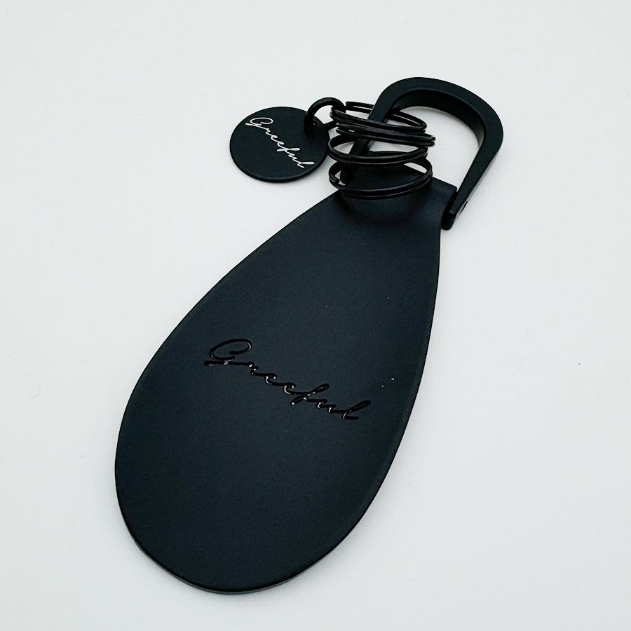 Greeful シューホーン キーホルダー 靴ベラ 携帯 コンパクト お洒落