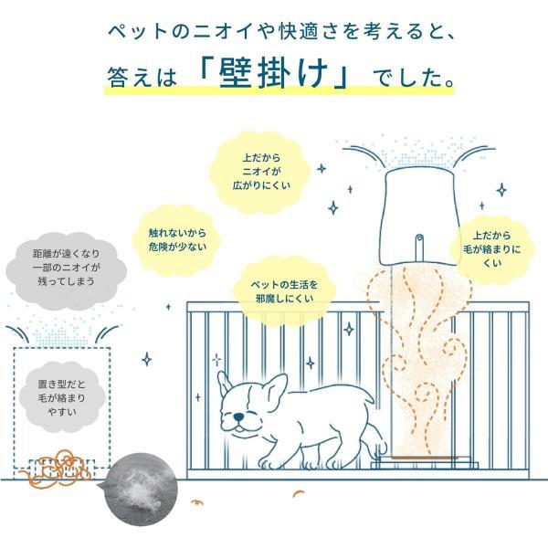 サンスター ペット想いの除菌脱臭機 QAIS-air- 04A1J-OW 専用スタンド