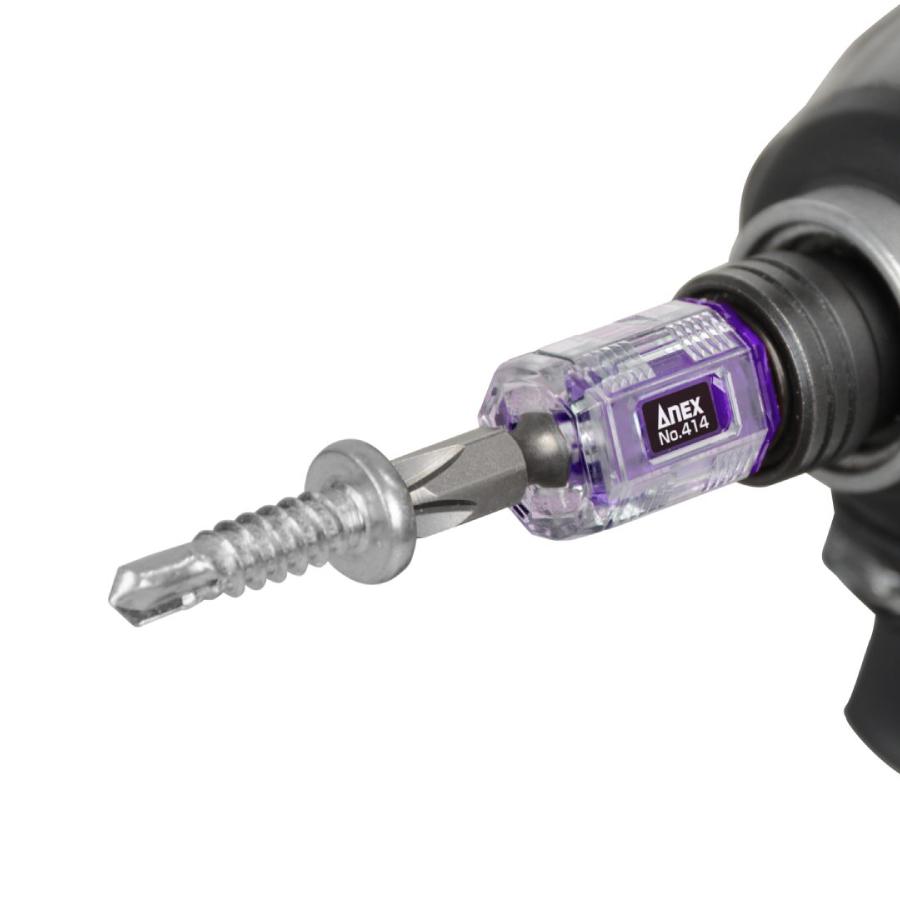 ANEX アネックス マグキャッチ MINI 2個組 黒 紫 マグネット 414-KV