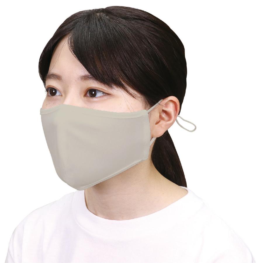衛生日用  マスク ひんやりＵＶカットマスク　ライトグレー　3枚入 | ブランド登録なし | 02