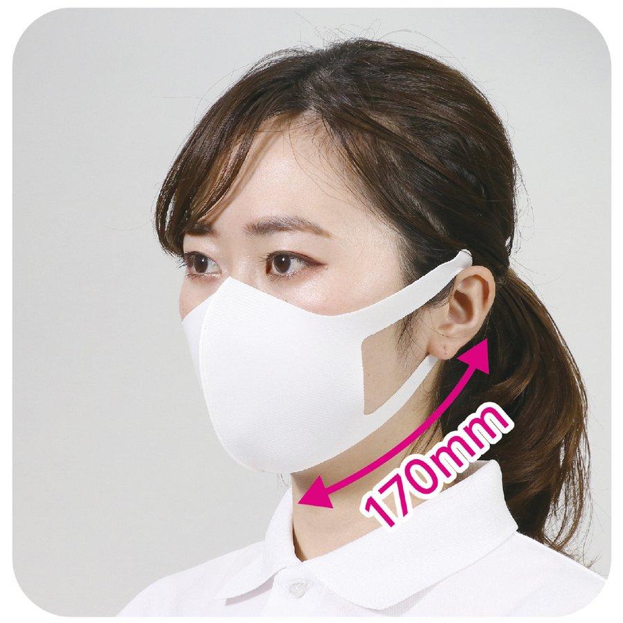 衛生日用  マスク アーテックなめらかフィットマスク　M　ホワイト3枚入 | ブランド登録なし | 02