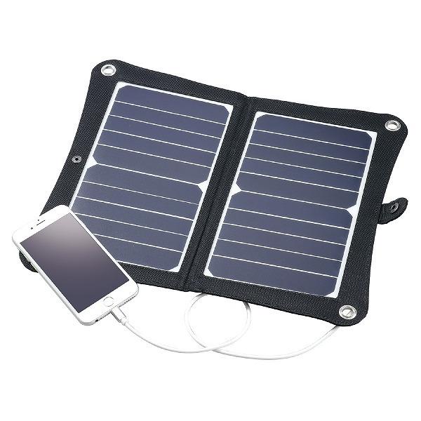 防災 災害 避難 折りたたみ式ポータブルソーラー充電器 10W | ブランド登録なし