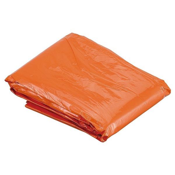 防災 災害 避難 静音防寒寝袋（オレンジ） | ブランド登録なし | 01