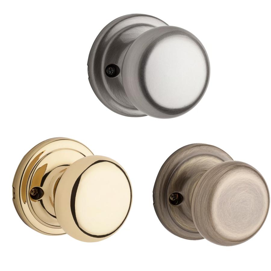 ドアノブKWIKSET ハンコック空錠 (Gold)
