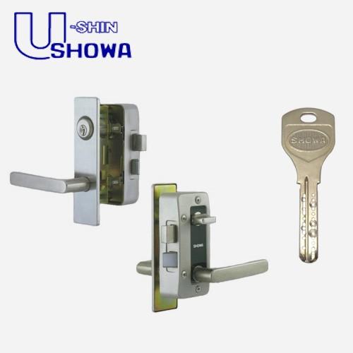 ユーシン・ショウワ SHOWA 面付錠 BLL NXシリンダー レバーハンドル型