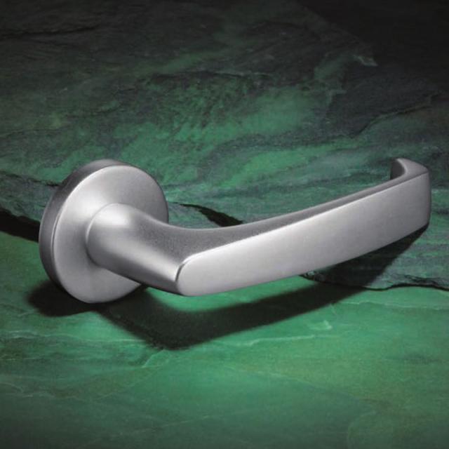 GOAL ゴール レバーハンドル アルミ製 BU型 丸座 アルマイトシルバー LX AS LX 向け LY BU-40A R4U | GOAL