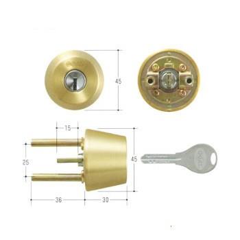 GOAL ゴール V18シリンダー TXタイプ　鍵 交換 取替え テール刻印43 GCY-250 TX/TDD 防犯 防犯対策
